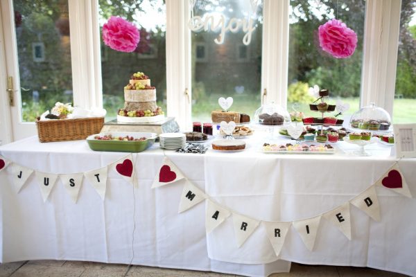 Table of cakes for wedding / celebration
